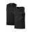 Men's All Black Basketball Suit # 24 Classic Retro Embroidered Sleeveless Sweatwicking And Breathable Tank Top Basketball Suit