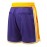 Men's Purple # 8-24 Basketball Shorts, Classic Letter Embroidery Design, Breathable Button Short Sleeve Shirt, Suitable for Training and Competition