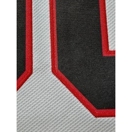 Men'S White # 00 Christmas Deer Ice Hockey Sweatshirt, Loose Embroidered Long Sleeves, Sporty, Fashionable And Casual, Breathable On The Street