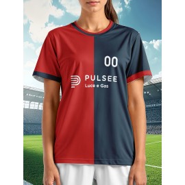 Women's Plus-Size Soccer Uniforms Custom with Team Name & Jersey Number - Personalized Sports Jerseys in Navy Blue & Golden, Breathable Fabric for Female Athletes - Ideal for Soccer, Softball, Basketball Teams, Team Apparel, Sporty Style, Comfortable Fit